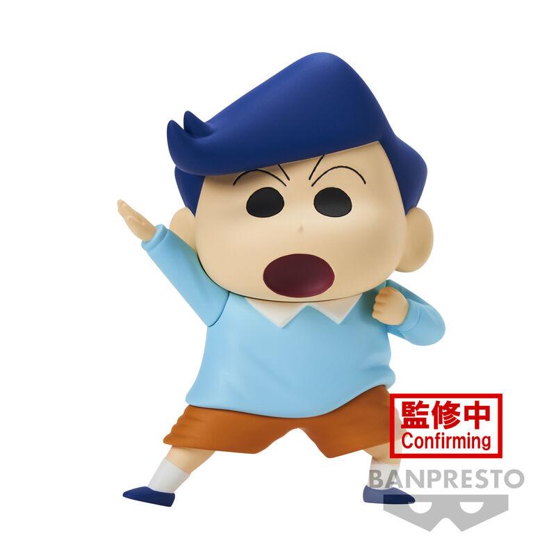 Figura Kazama-kun Kasukabe Boueitai New Dimension Crayon Shinchan 11 cm