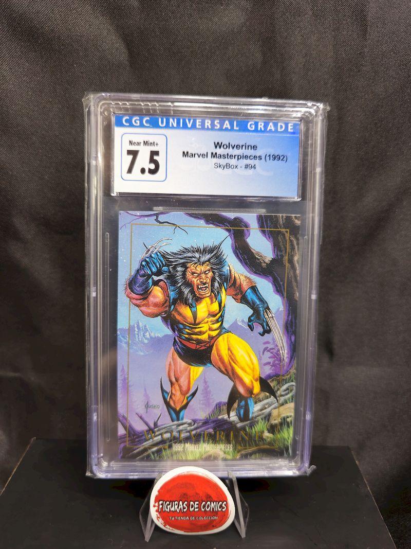 1992 Wolverine X-Men Marvel Masterpieces Skybox #94 CGC 7.5