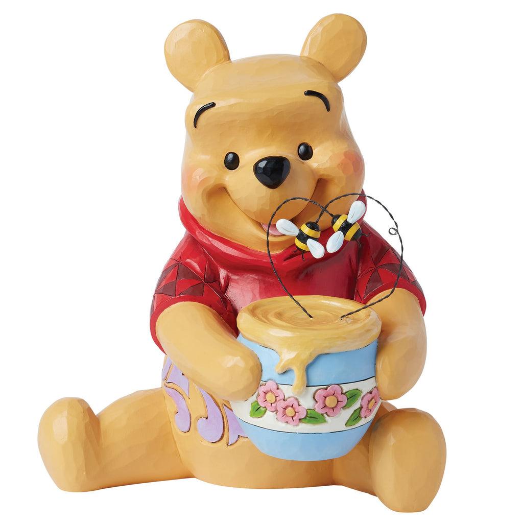 Figura Grande Winnie Pooh con tarro de Miel 31,5 cm