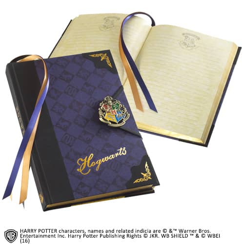 Libreta diario the noble collection harry potter hogwarts cierre especial