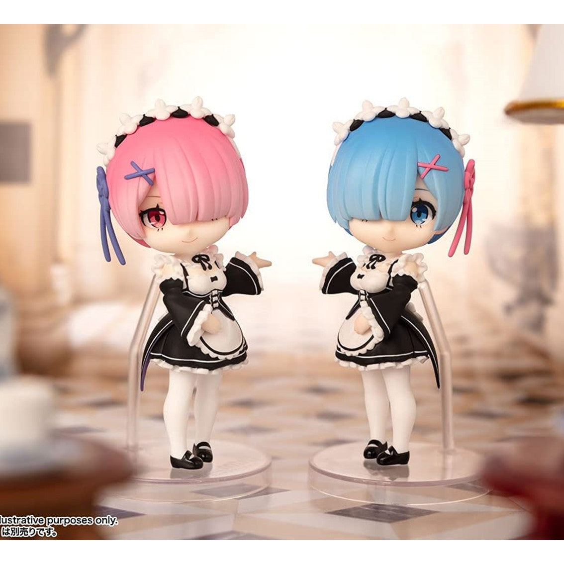 Figura tamashii nations re: zero starting life in another world 2 season ram figuarts mini
