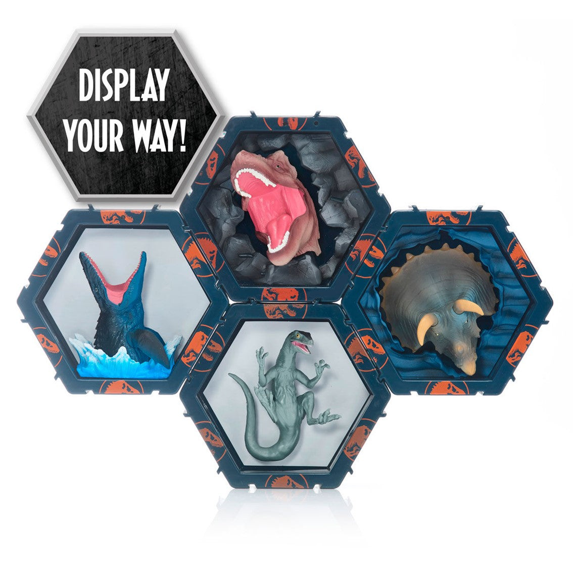 Figura wow! pod jurassic world dominion triceratops