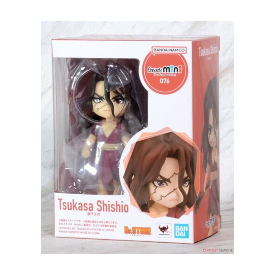 Figura tamashii nations figuarts mini dr stone tsukasa shishio