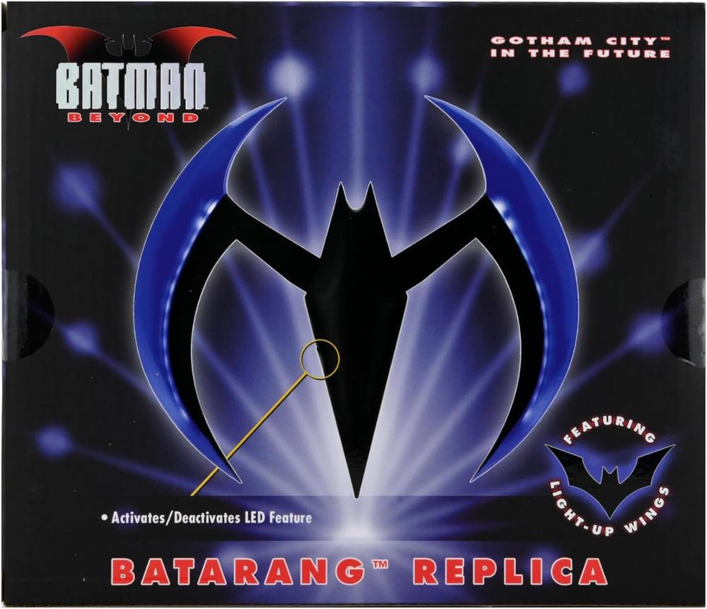 Replica neca batman beyond - batarang blue with ligths