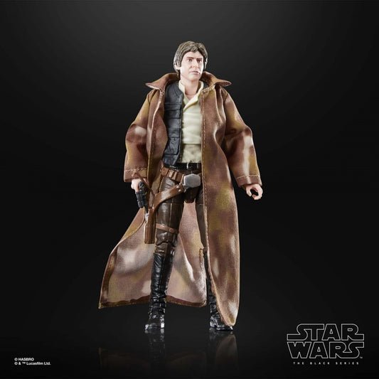 Figura hasbro the black series star wars - han solo (endor)