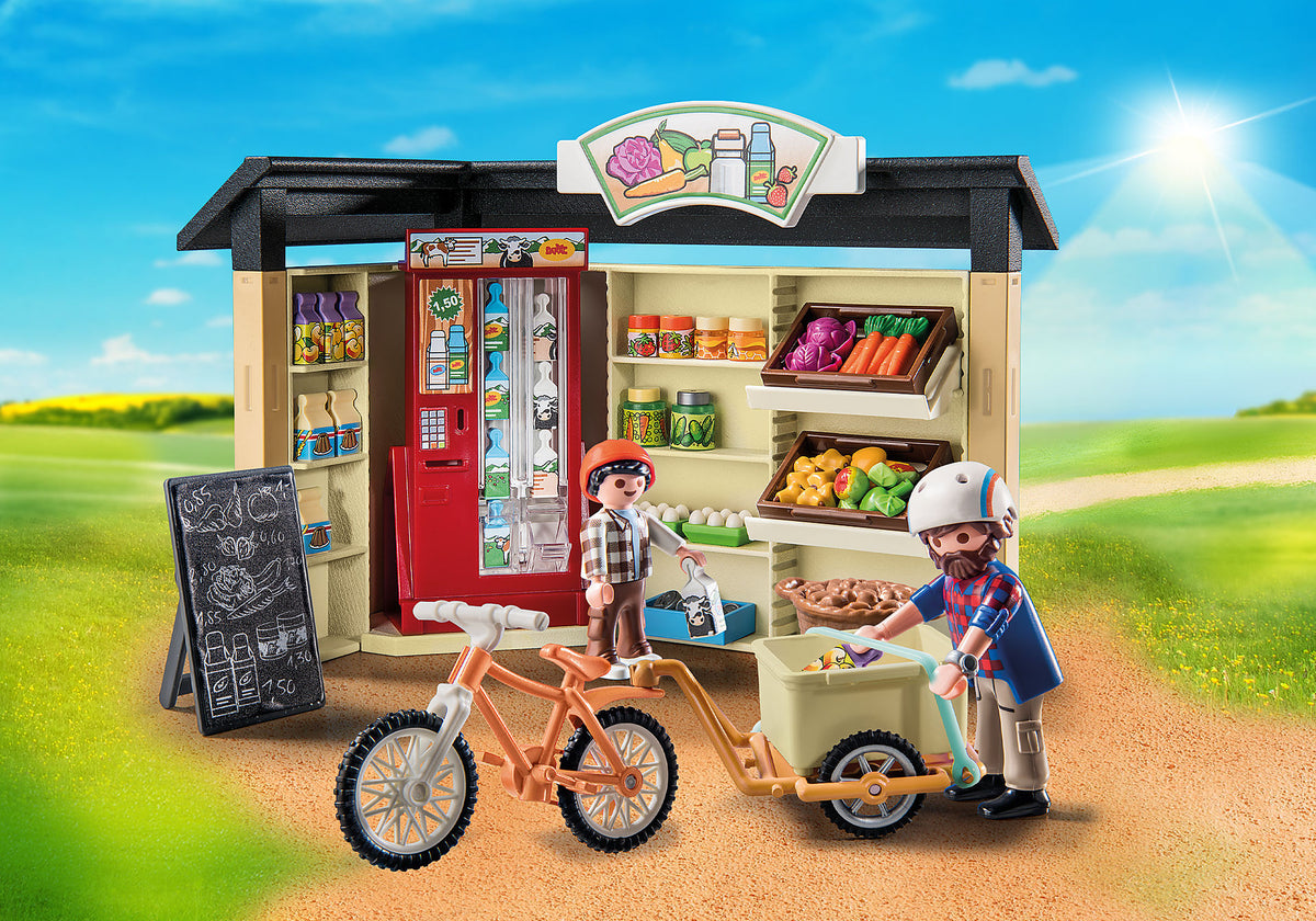 Playmobil tienda de granja 24 horas