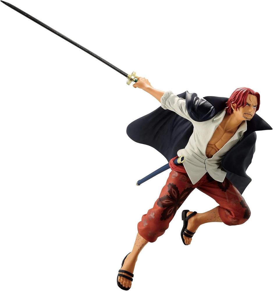 Figura banpresto: one piece battle record collection shanks