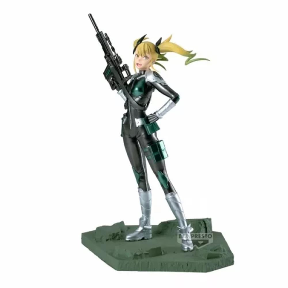 Figura banpresto kaiju no. 8 kikoru shinomiya the metallic 16cm