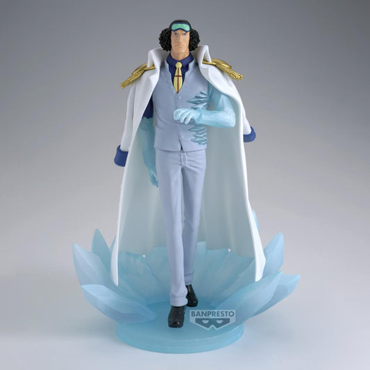 Figura banpresto one piece the shukko logia kuzan special edition