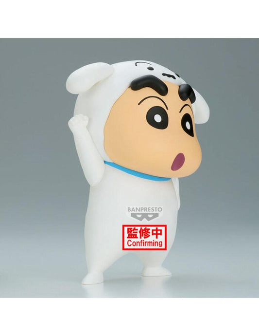 Figura banpresto crayon shinchan shiro shinchan 11cm