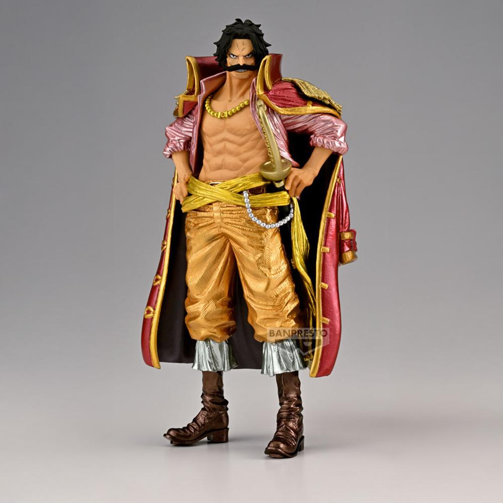 Figura banpresto one piece king of artist gol d.roger special ver