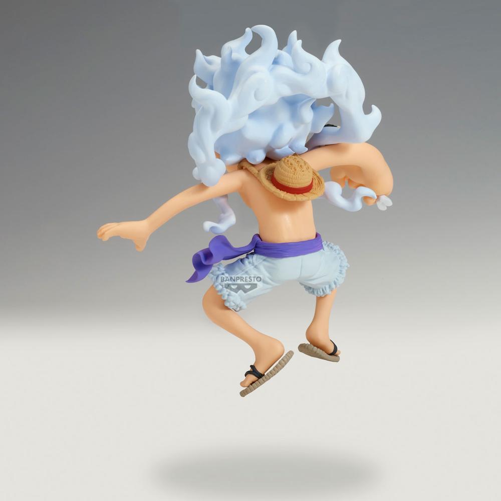 Figura banpresto one piece mega world collectable monkey d.luffy vs borsalino 13cm