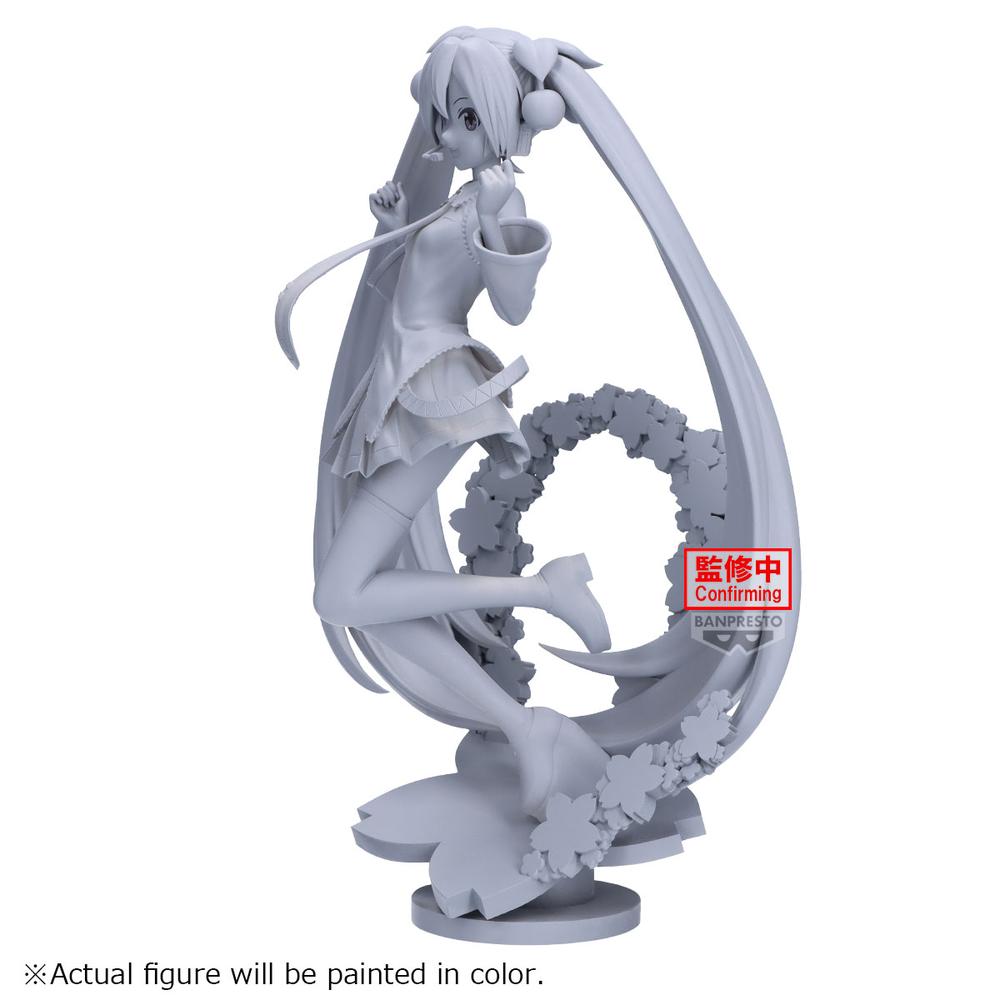 Figura banpresto sakura miku evolve
