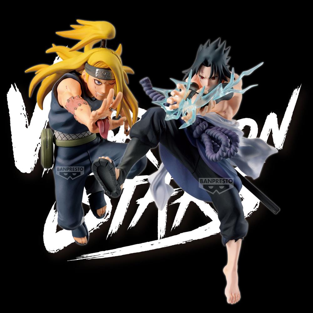 Figura banpresto naruto 72 series 40 vibration stars sasuke uchiha 18cm