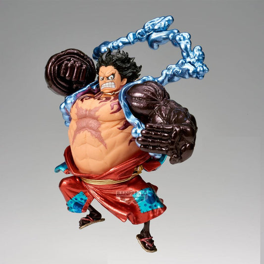 Figura banpresto one piece king of artist monkey d.luffy (boundman) 17cm