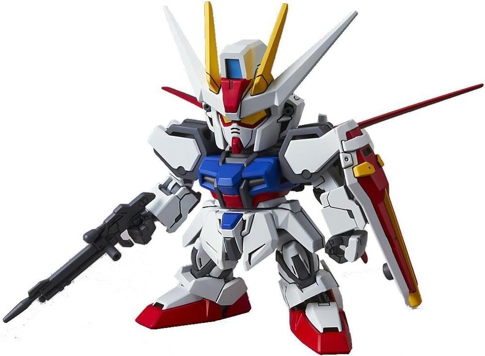 Maqueta bandai hobby mobile suit gundam sd gundam ex aile strike gundam