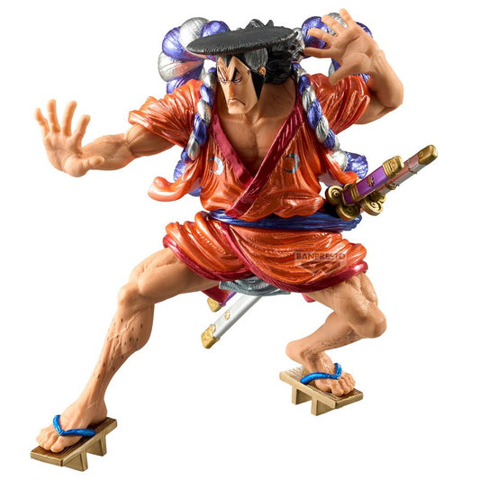 Figura banpresto one piece king of artist kouzuki oden special ver. 17cm
