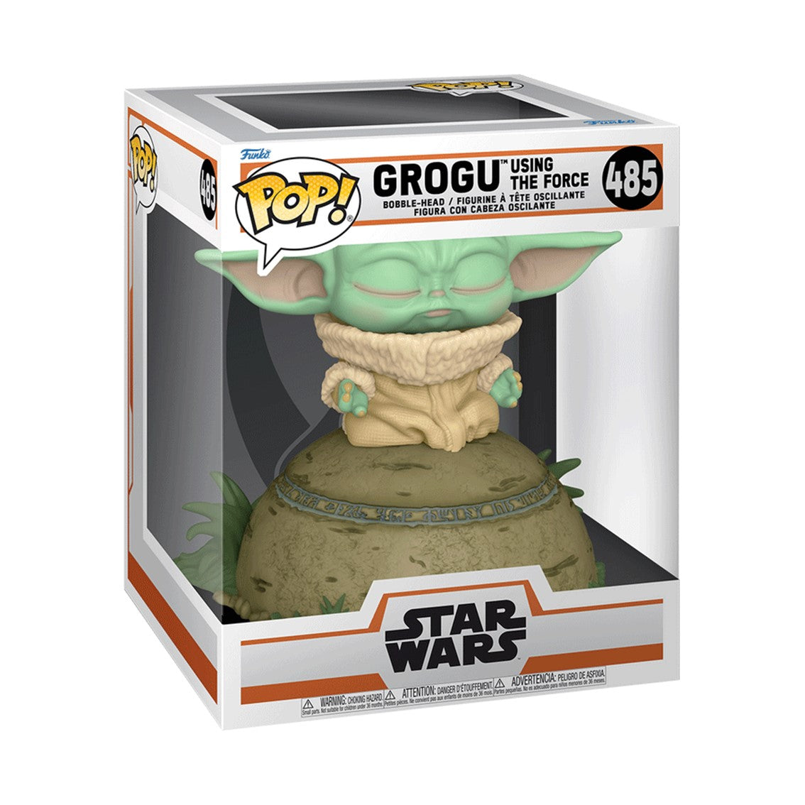 Funko pop deluxe star wars the mandalorian the child usando la fuerza (sfx) 58390