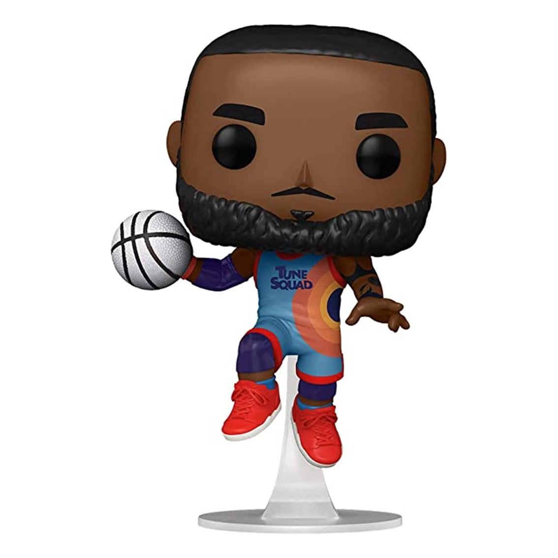 Pop & tee space jam looney tunes lebron james funko + camiseta talla l