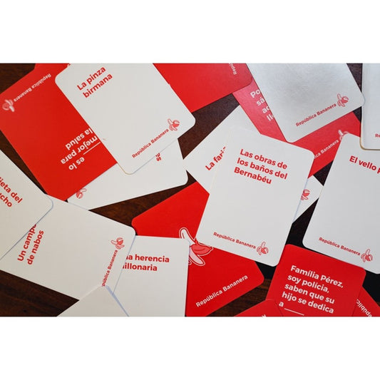 Juego de cartas república bananera pegi 18