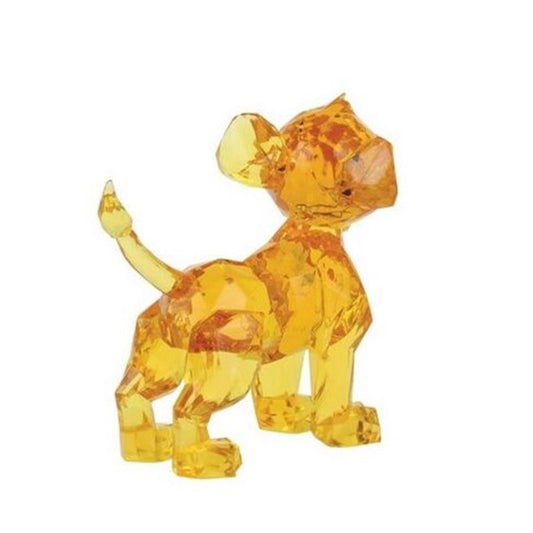 Figura enesco disney cristal el rey leon simba