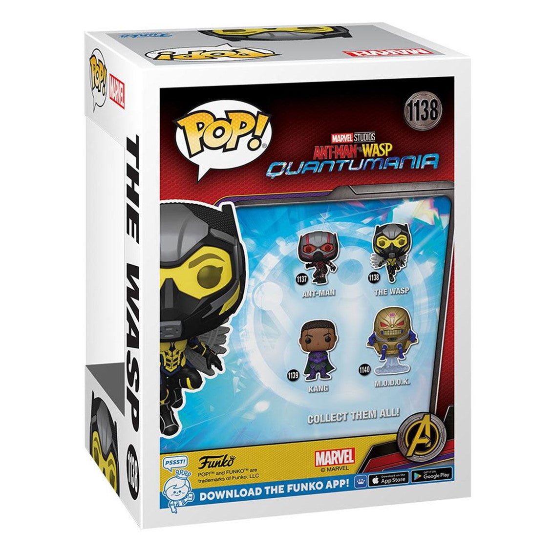Funko pop marvel ant - man and the wasp: quantumania avispa 70491