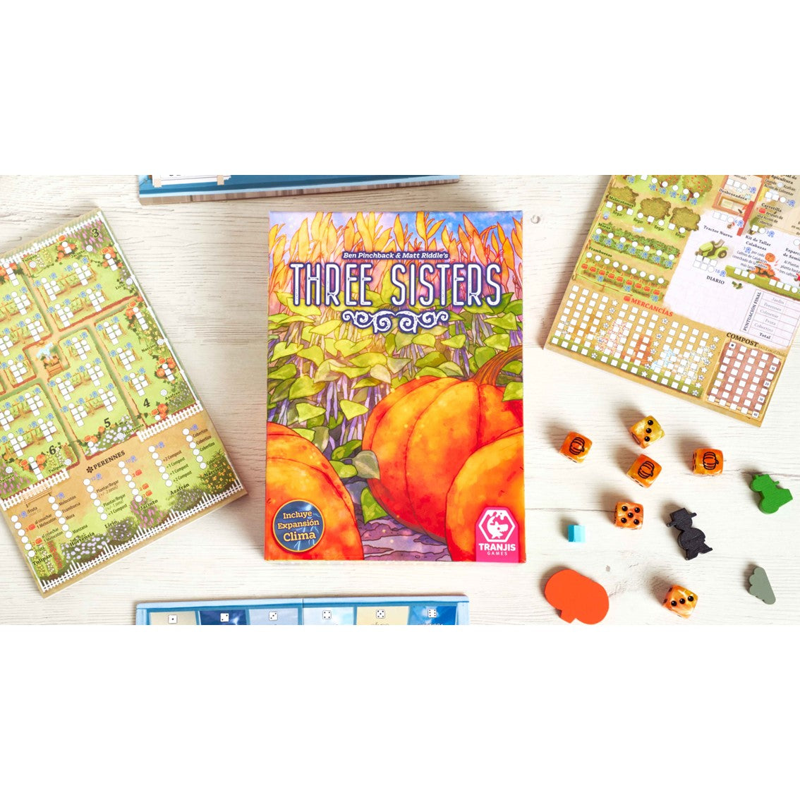 Juego de mesa three sisters