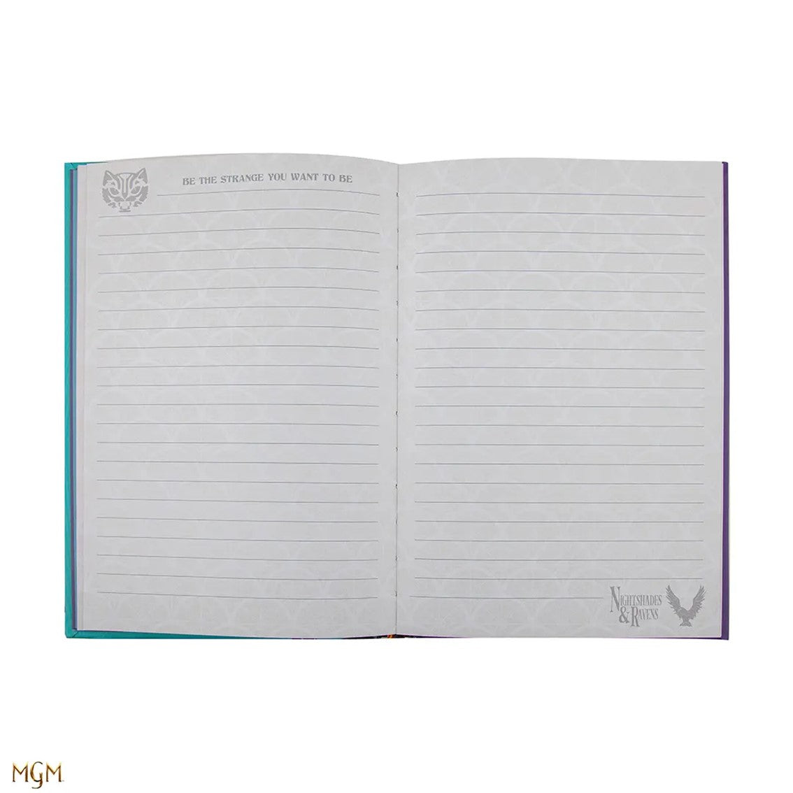 Libreta rigida cinereplicas wednesday addams - miercoles y enid
