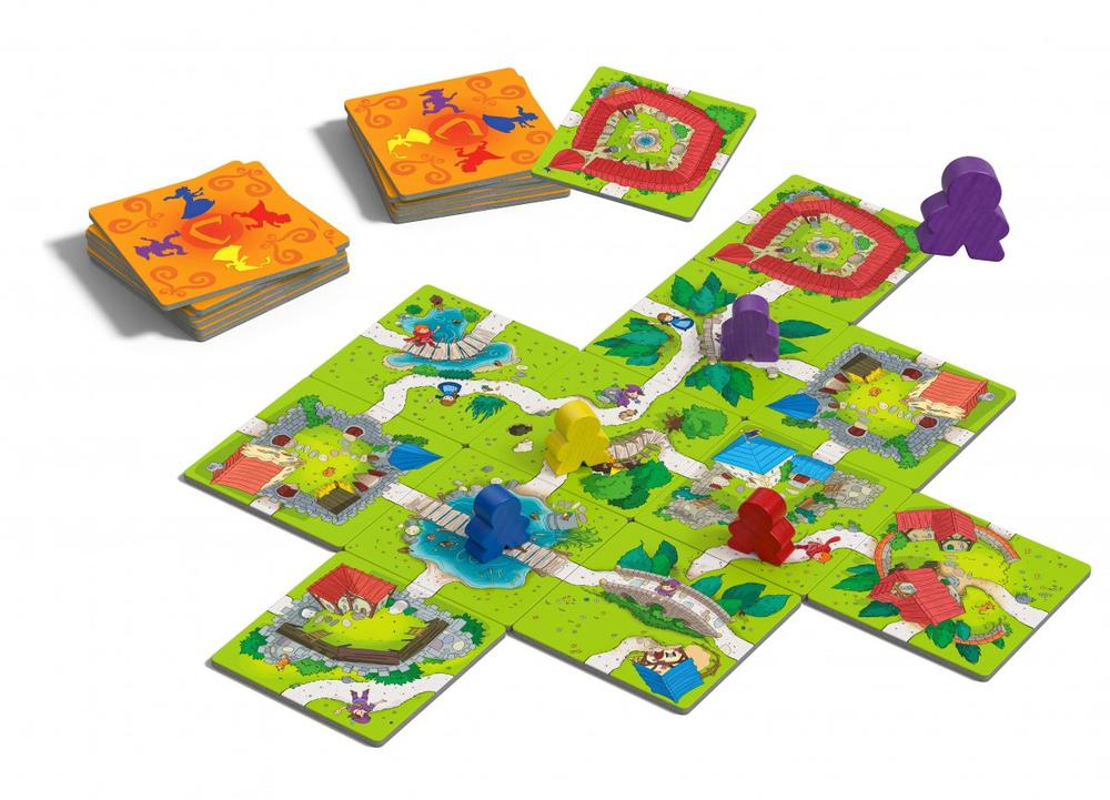 Juego de mesa devir carcassonne junior (trilingüe)