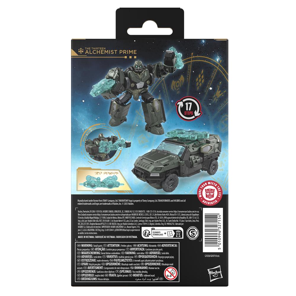 Figura hasbro transformers age of the primes the thirteen alchemist prime