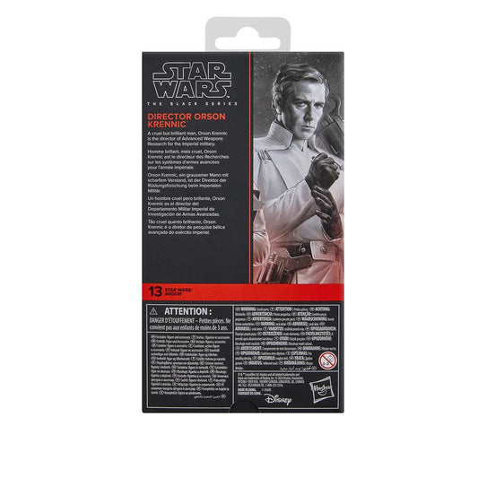 Figura hasbro star wars andor the black series director orson krennic
