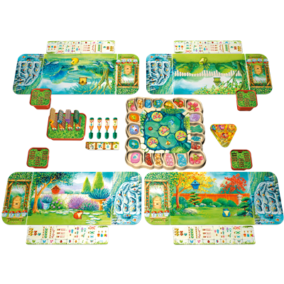 Juego de mesa pérgola