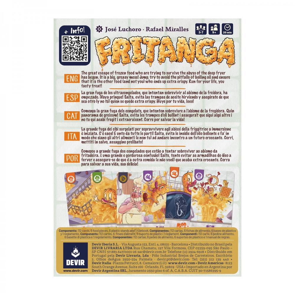 Juego de mesa fritanga