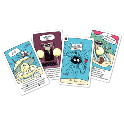 Juego de mesa nutrias