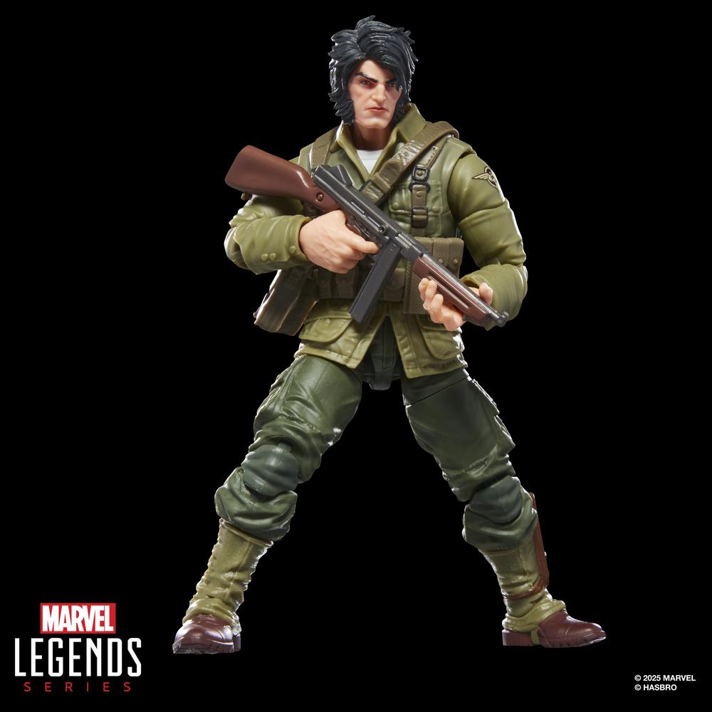 Figura hasbro marvel legends series wolverine (wwii logan)