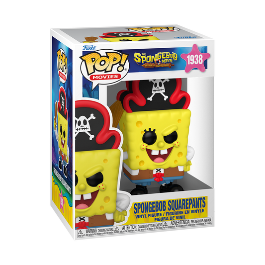 Funko pop! nickelodeon bob esponja pirata