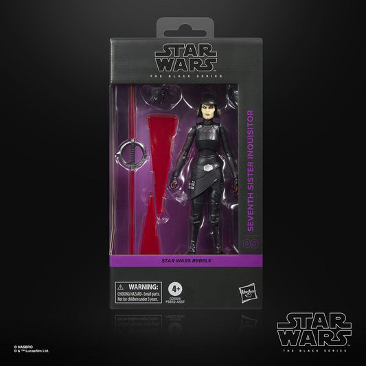 Figura hasbro star wars rebels the black series seventh sister inquisitor