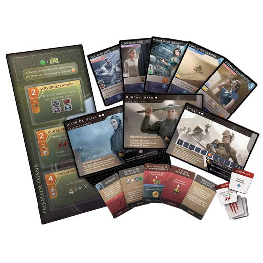 Juego de mesa dune imperium: linajes