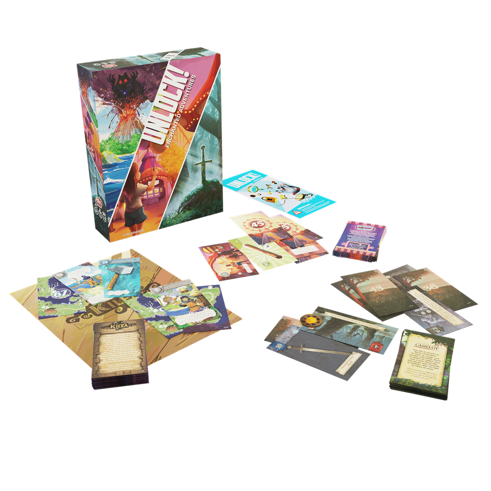 Juego de mesa unclock! enchanted adventures