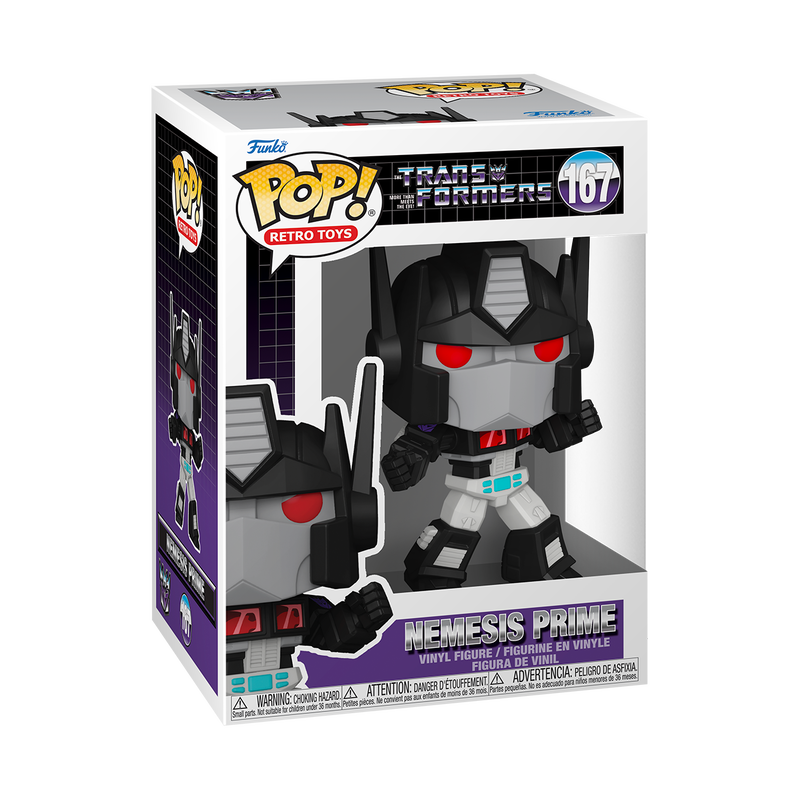 Funko pop retro toys: transformers s6 - nemesis prime
