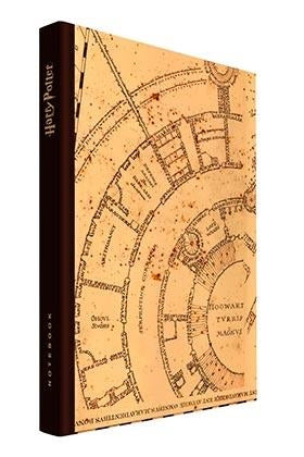 Libreta sd toys harry potter mapa merodeador con luz