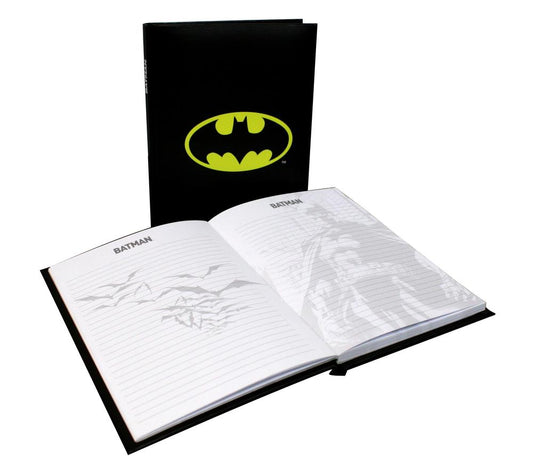 Libreta sd toys batman simbolo con luz