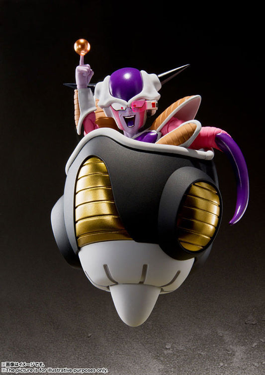 Figura tamashii nations dragon ball z s.h.figuarts frieza first form&frieza pod reissue