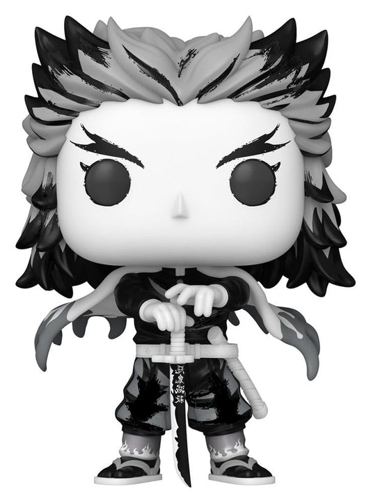 Funko pop animation demon slayer rengoku (sumi - ink)