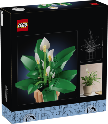 Lego botanicals lirio de la paz