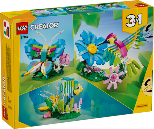 Lego creator 3 animales de juguete en 1 colibrí de colores