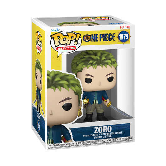 Funko pop tv: one piece zoro (live action)