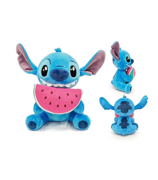 Peluche simba disney lilo & stitch stitch con sandia 25cm