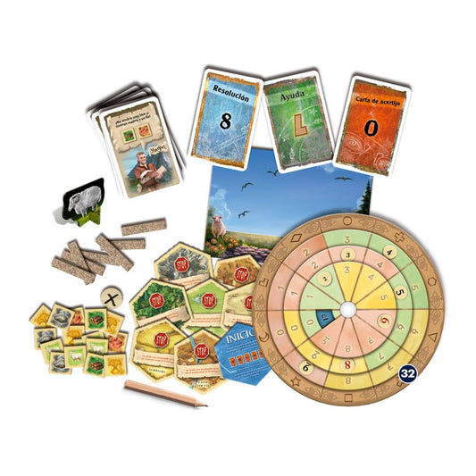 Juego de mesa exit: aventuras en catan