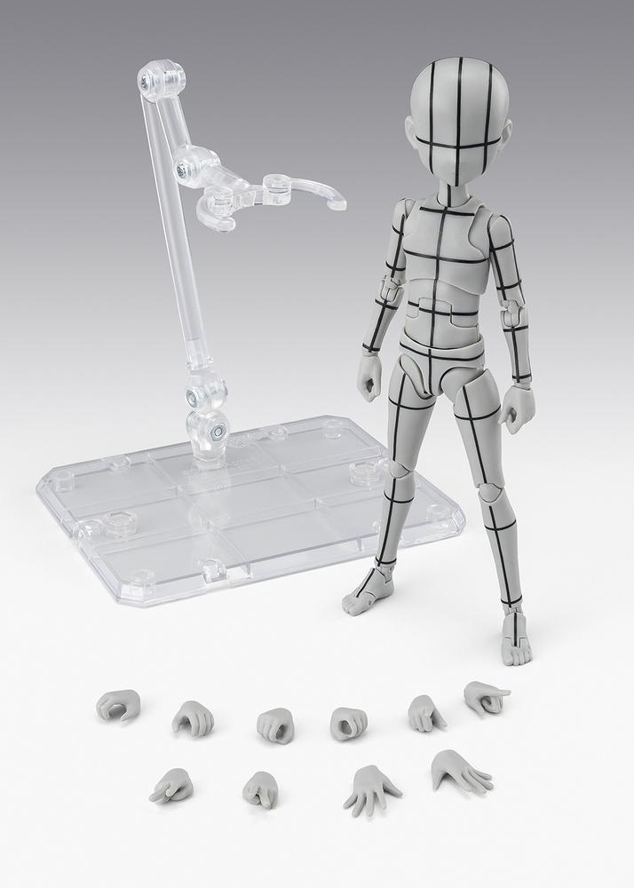 Figura tamashii nations body - kun ken sugimori edition wireframe gray color ver.